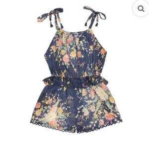 Floral Kids Romper